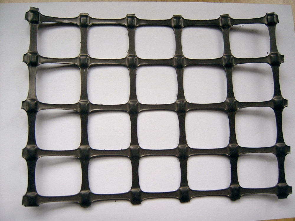 Biaxial tensile geogrid