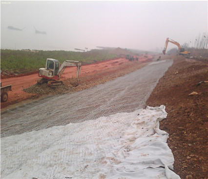 Application of composite geomembrane in seepage control proj