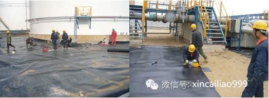 Anti seepage engineering of oil storage tank of CNPC and Sin